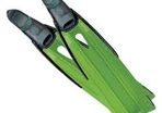 Sporasub Spitfire Kelp Plastic Fin with foot pockets for spearfishing/ diving / snorkelling