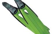 Sporasub Spitfire Kelp Plastic Fin with foot pockets for spearfishing/ diving / snorkelling
