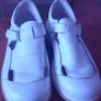 Boy's White Leather Shoes Size Uk11 Eu29 Image 2