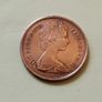 1976 Elizabeth II UK Half Penny for sale Image 2