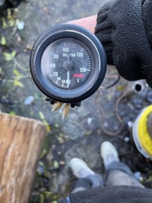 Omani oil temp gauge