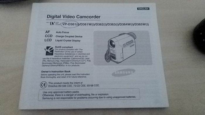 Samsung MiniDV Digital Camcorder VP-D361