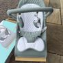 Nested Gravity Wooden Baby Bouncer Sage Green Image 6