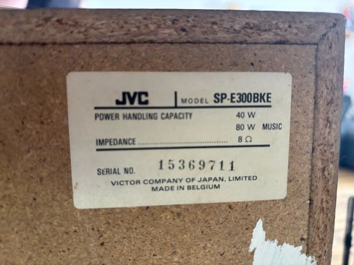 JVC HIFI sound system