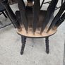 round table + 4 chairs upcycled Image 4