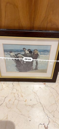 Launching the Currach Print by Paul Henry