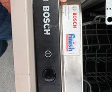 Bosch integrated dishwasher