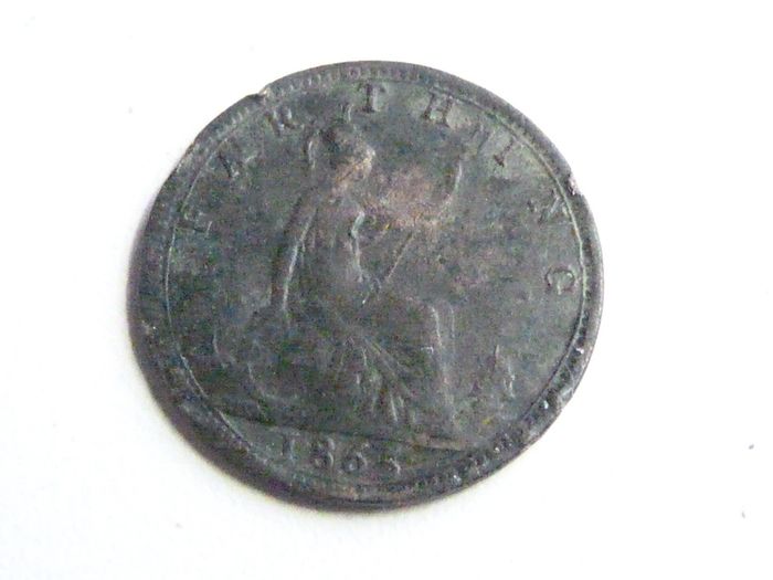 1865 farthing