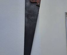 old original  hand saw