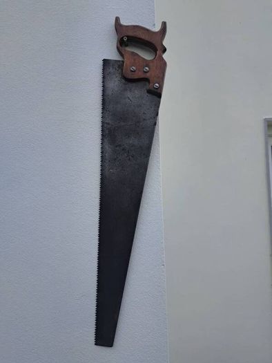 old original  hand saw