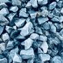 Icy blue stone, cobbles, pebbles, chippings Image 7