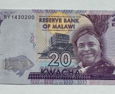 Malawi 20 Kwacha 2019 Banknote