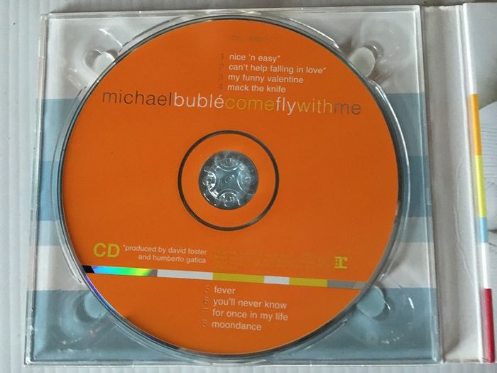 Michael Buble [2004] Come Fly With Me (CD+DVD Digipak Album)