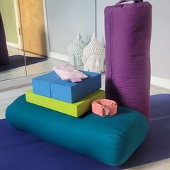 Yoga props in a bundle or individually