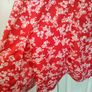 ASOS Red white floral dress size 18 Postage included Image 6