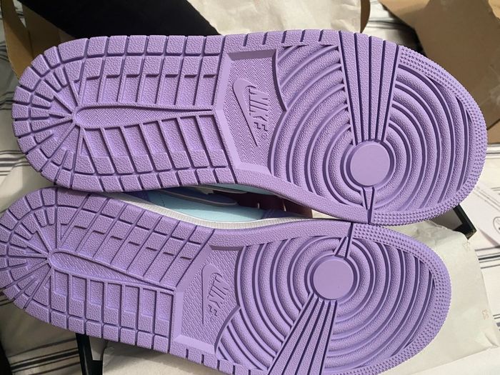 jordan 1 purple aqua