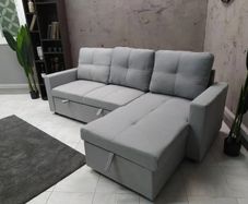 Brand New Corner Sofa Bed with Storage- Free Delivery Ireland