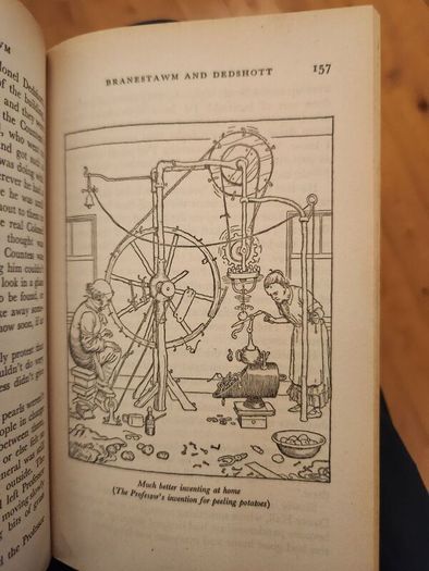 The Incredible Adventures Of Professor Branesstawm. By Norman Hunter. With 76 Illustrations By W. Heath Robinson. 4th EDITION 1962 Paperback In Good Condition.