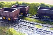 Model  Railway  Irish Ballest Wagons