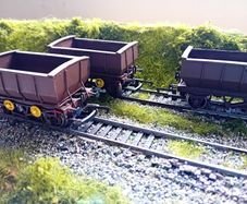 Model  Railway  Irish Ballest Wagons
