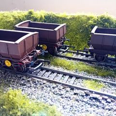 Model  Railway  Irish Ballest Wagons