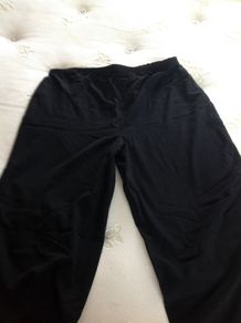 Maternity black trousers size 18