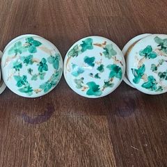 Vintage ceramic kitchen cabinet knobs
