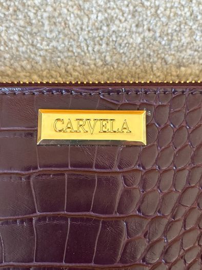 Brand New Carvela Burgundy Pouch / Clutch Bag