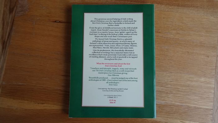 The Second Irish Christmas Book - Edited by John Killen.