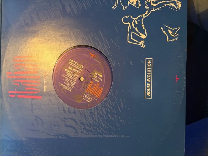 Infinity Dirty Love 12" Vinyl Italian Style ISP1173 1993 Italy House Euro House DJ