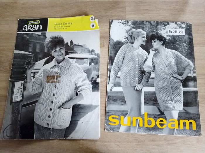Vintage Fashion Knitting Patterns Sunbeam Cork Ireland