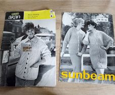 Vintage Fashion Knitting Patterns Sunbeam Cork Ireland
