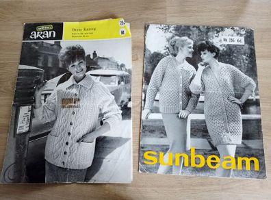 Vintage Fashion Knitting Patterns Sunbeam Cork Ireland