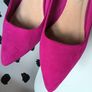 Pre-owned fuchsia high heels size 6 Image 7