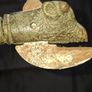 Antique Cast Iron Bulls Head Can Opener, often referred to as a Bully Beef Opener Image 3