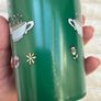 Friends green Cup Red Green Lid Central Perk plastic Please see photos never Used Image 7