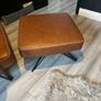 Practically new armchair and footstool Image 7