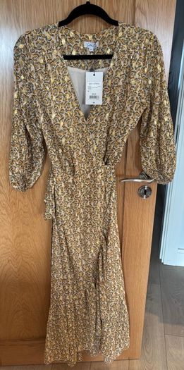 Cotton Club Gold Detail Dress