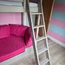 Flexa High Sleeper Bed with Sofa Bed, Desk & Stora Image 3