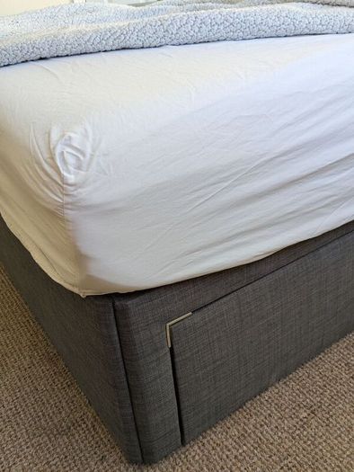 IKEA king bed with storage + Emma mattress