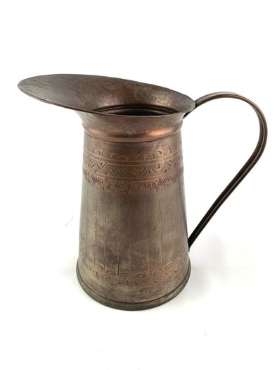 Vintage metal jug