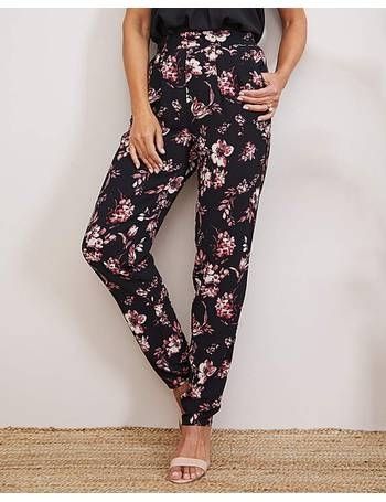 Floral Trousers. Size 18. New