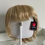 Blonde wig short bangs halloween costume Image 2