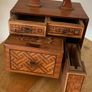 Old wooden "magic " puzzle/cigarette box. Image 2