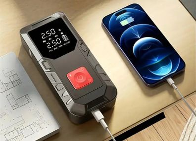 tyre inflator and powerbank