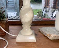 marble lamp base