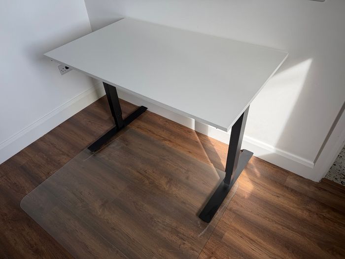 Ikea Trotten Sit/Stand Desk 120x70cm White/Antracite