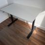 Ikea Trotten Sit/Stand Desk 120x70cm White/Antracite Image 2