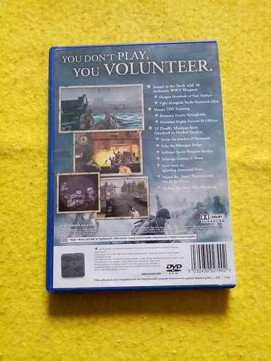 Medal of honor frontline PlayStation 2 ps2 games Original