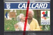 1993 Ireland 50 unit EC Year of the Elderly Front (Gemplus GEM1) Call Card Mint in Packaging. Telecom Eireann Card Number 1052